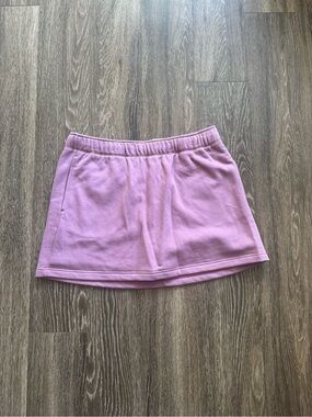 Socialite Lilac Pull-On Mini Skirt